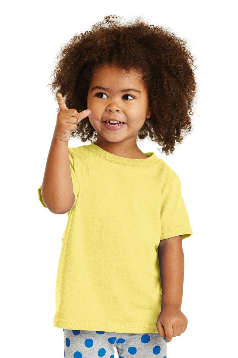 Port T-Shirts 2T / Yellow Port & Company ®  Toddler Core Cotton Tee. CAR54T