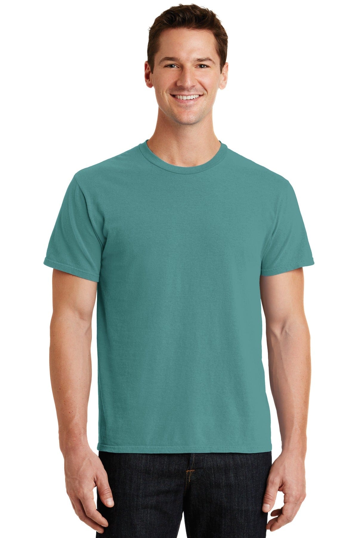 Port T-Shirts 3XL / Peacock Port & Company ®  Beach Wash ™  Garment-Dyed Tee. PC099, Traditional Colors