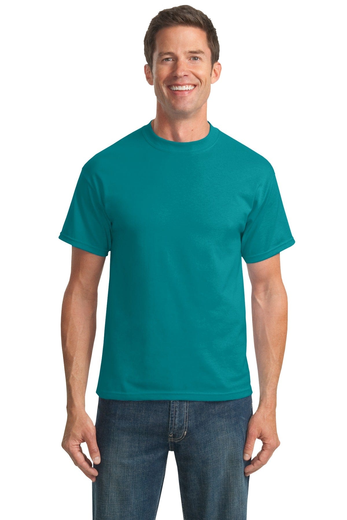 Port T-Shirts LT / Jade Green Port & Company ®  Tall Core Blend Tee. PC55T, Basic Colors