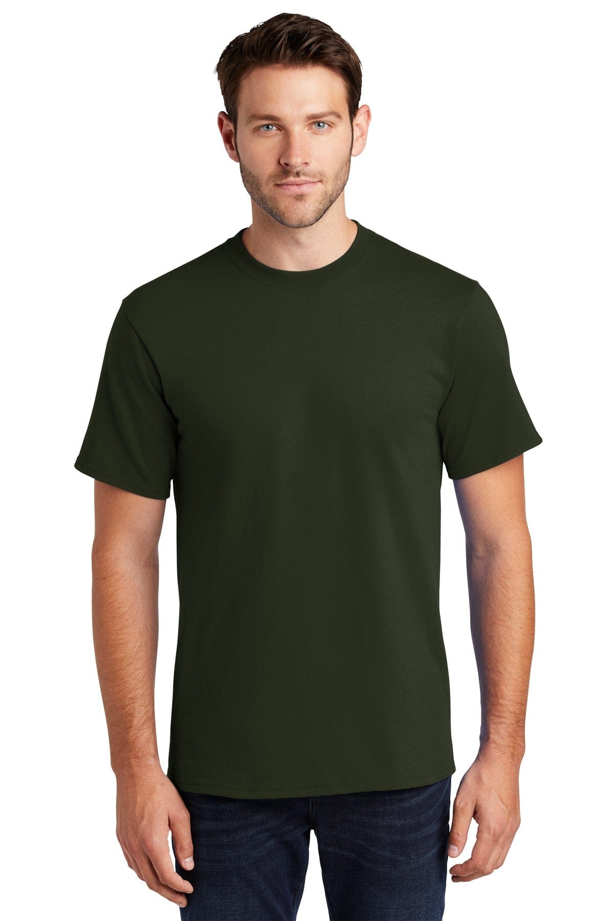 Port T-Shirts LT / Olive Port & Company ®  - Tall Essential Tee.  PC61T, Extended Colors
