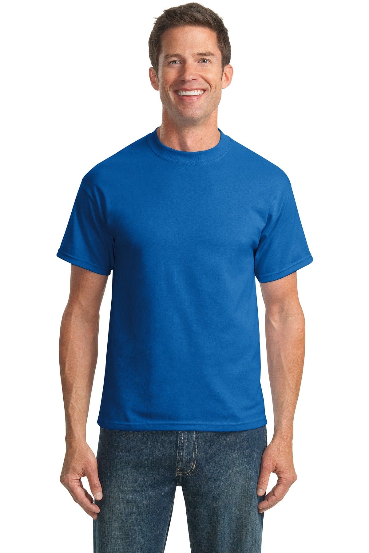 Port T-Shirts LT / Royal Port & Company ®  Tall Core Blend Tee. PC55T, Basic Colors