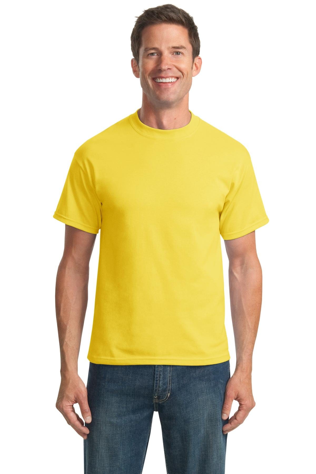 Port T-Shirts LT / Yellow Port & Company ®  Tall Core Blend Tee. PC55T