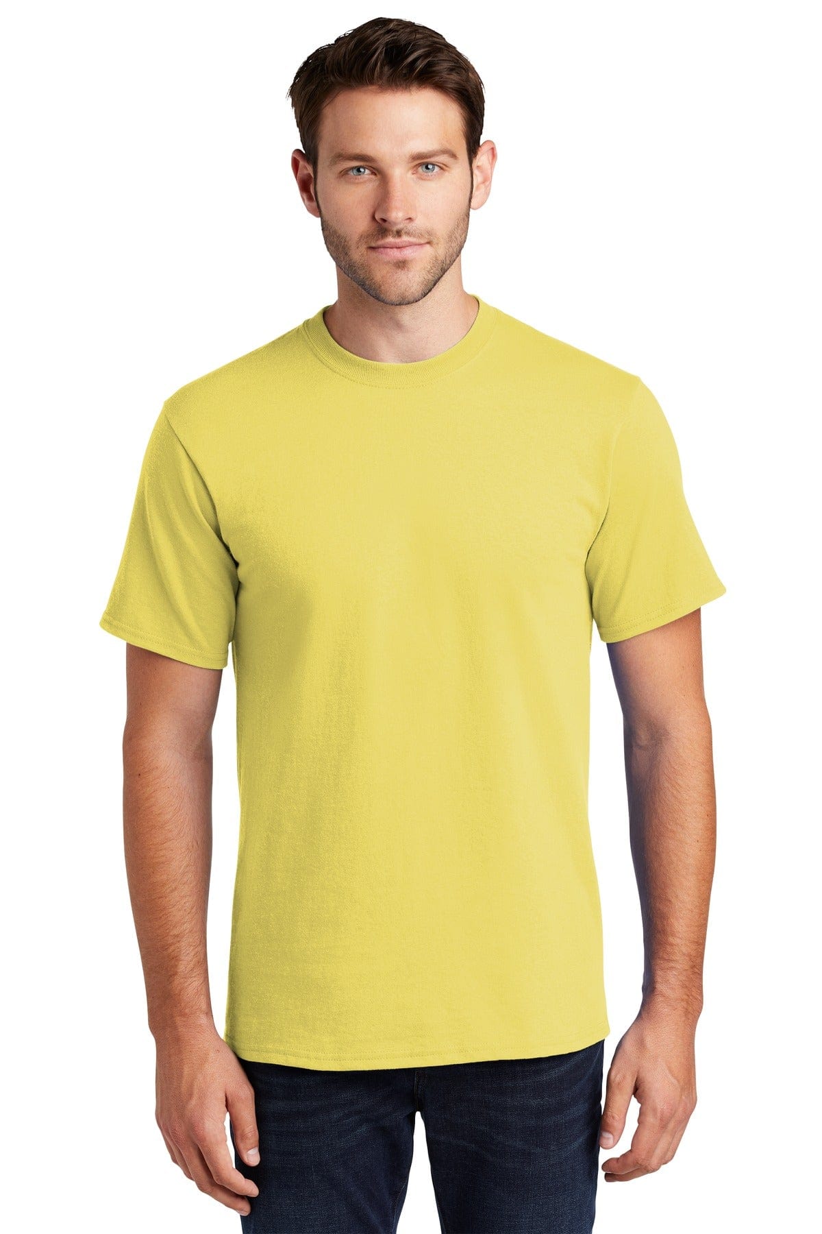 Port T-Shirts LT / Yellow Port & Company ®  - Tall Essential Tee.  PC61T