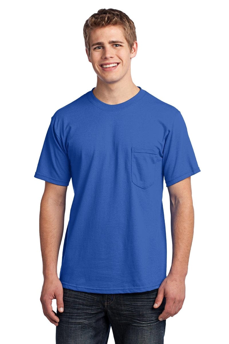Port T-Shirts Port & Company ®  - All-American Pocket Tee. USA100P