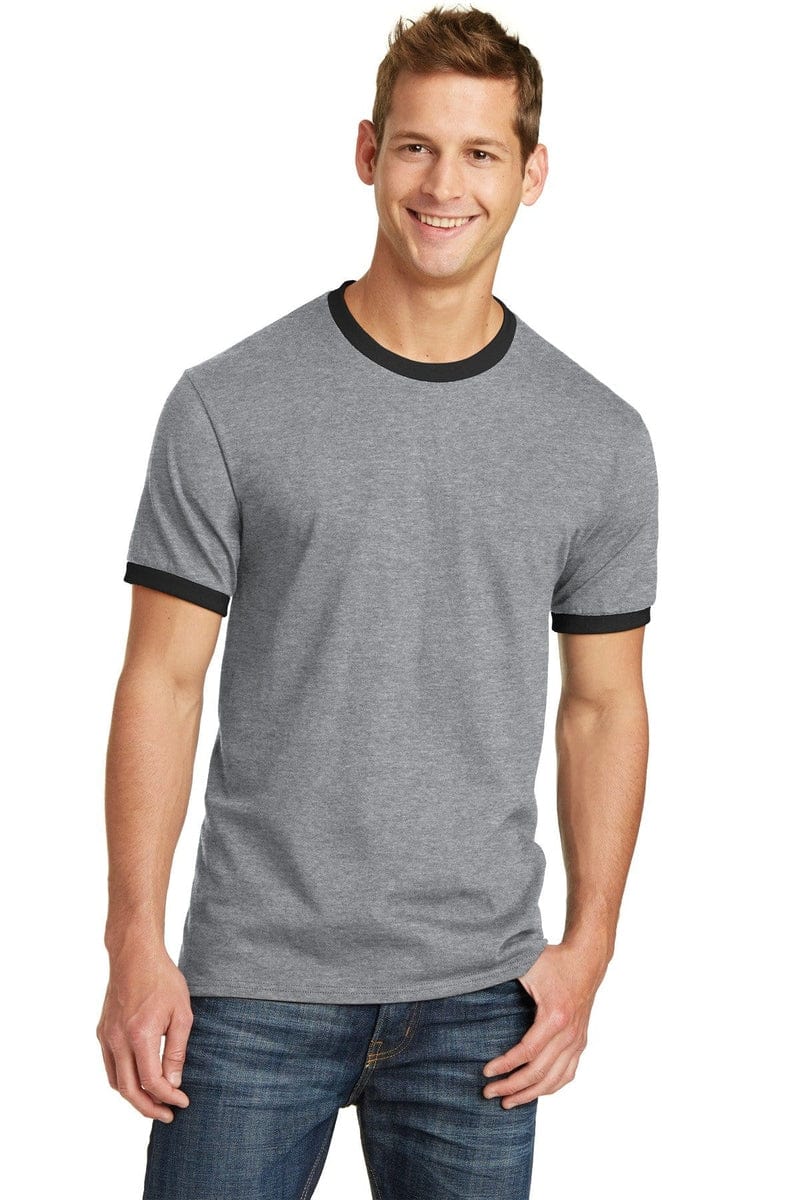 Port T-Shirts Port & Company ®  Core Cotton Ringer Tee.  PC54R