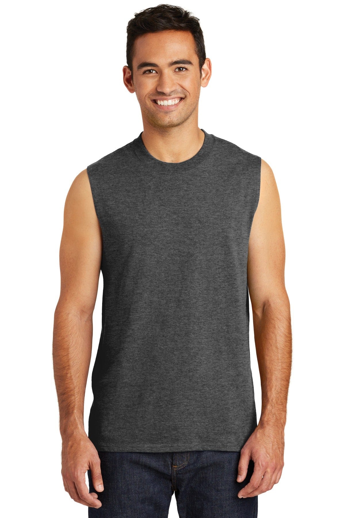 Port T-Shirts Port & Company  ®  Core Cotton Sleeveless Tee. PC54SL