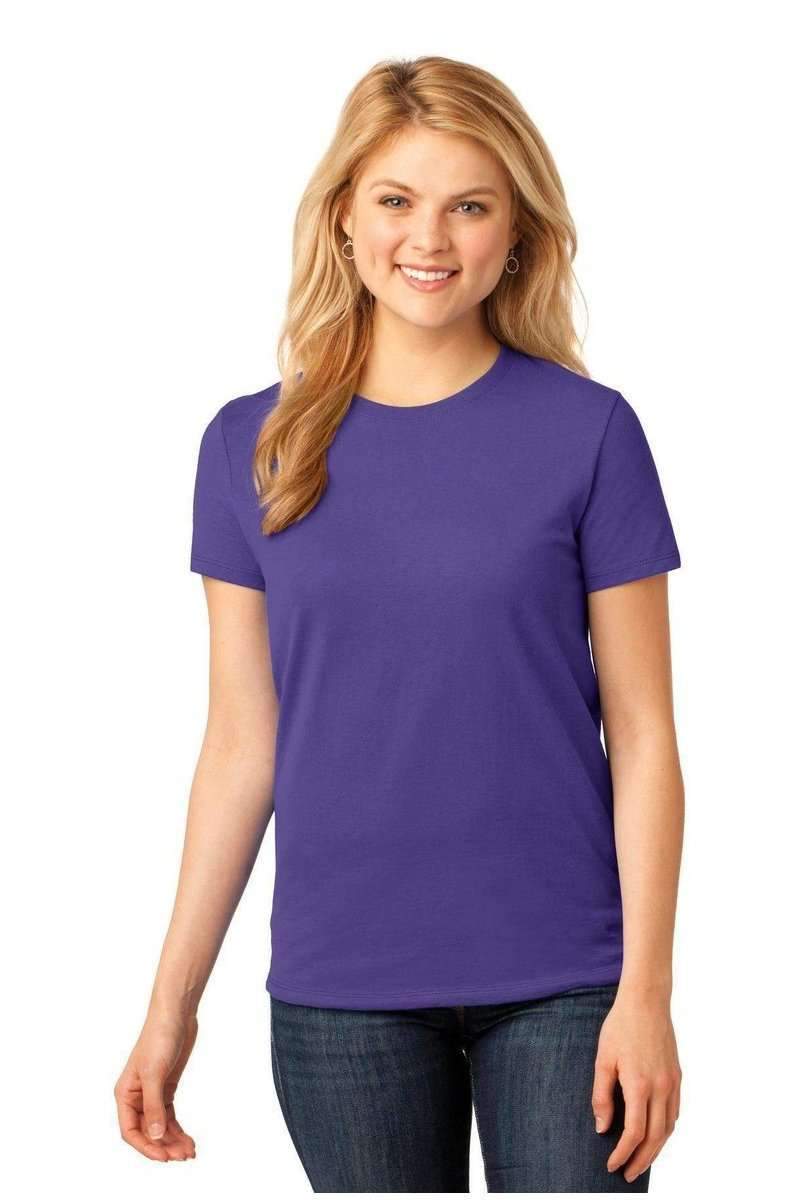 Port T-Shirts Port & Company Ladies Core Cotton Tee. LPC54