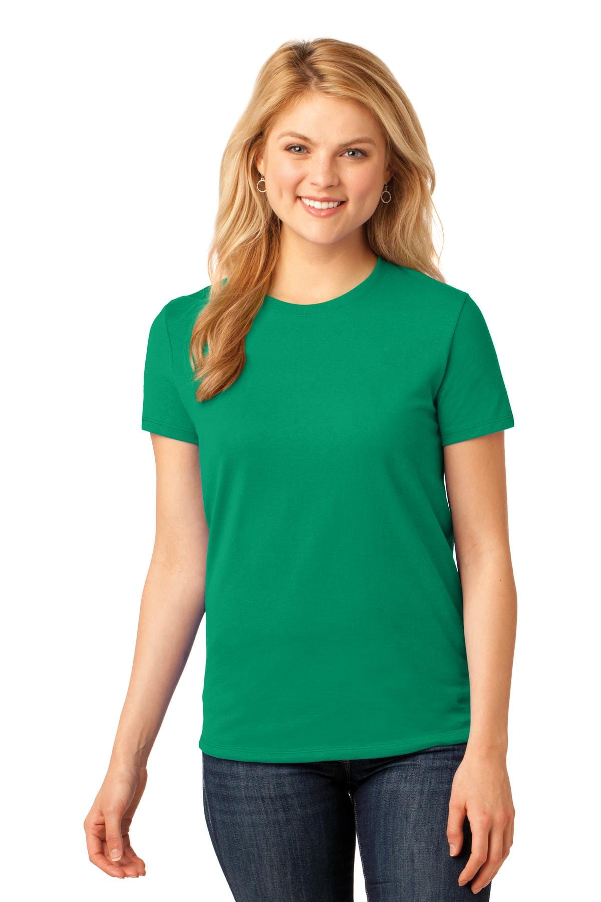 Port T-Shirts Port & Company ®  Ladies Core Cotton Tee. LPC54, Basic Colors