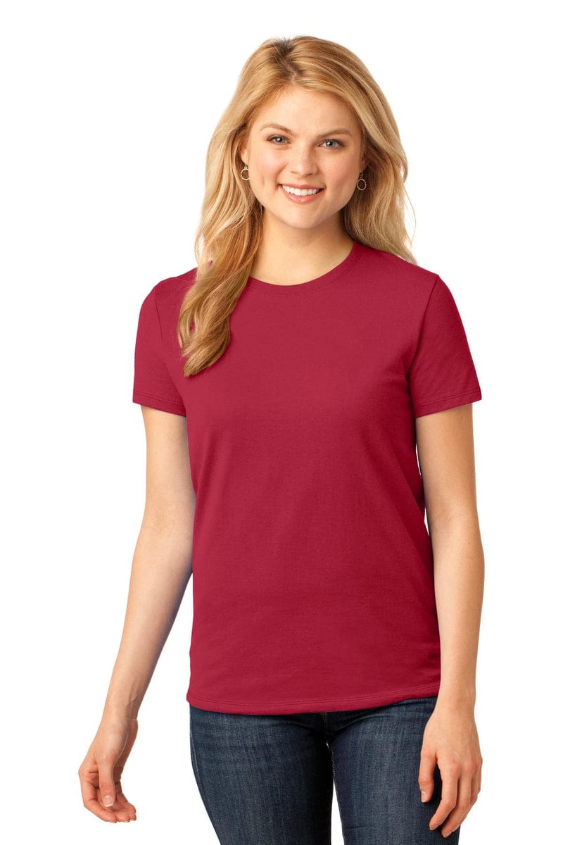 Port T-Shirts Port & Company ®  Ladies Core Cotton Tee. LPC54, Traditional Colors