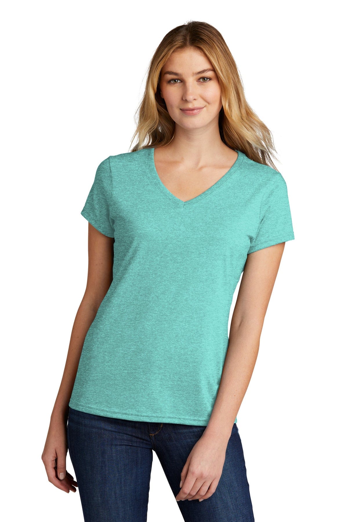 Port T-Shirts Port & Company  ®  Ladies Tri-Blend V-Neck Tee. LPC330V