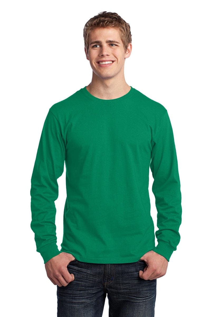 Port T-Shirts Port & Company ®  - Long Sleeve Core Cotton Tee. PC54LS, Basic Colors