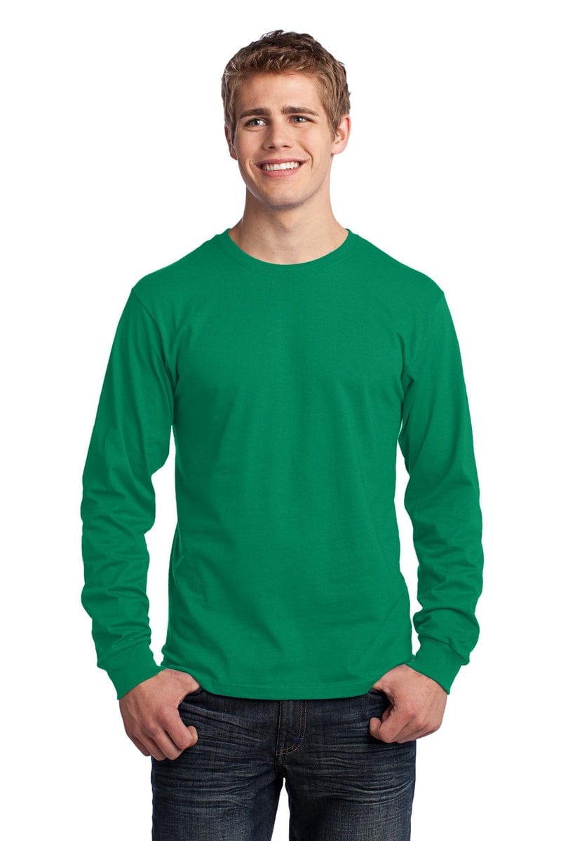 Port T-Shirts Port & Company ®  - Long Sleeve Core Cotton Tee. PC54LS, Basic Colors