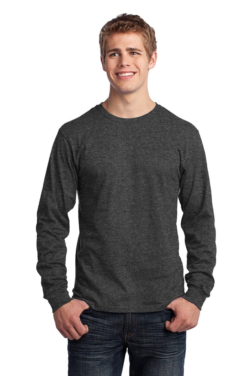Port T-Shirts Port & Company ®  - Long Sleeve Core Cotton Tee. PC54LS, Basic Colors