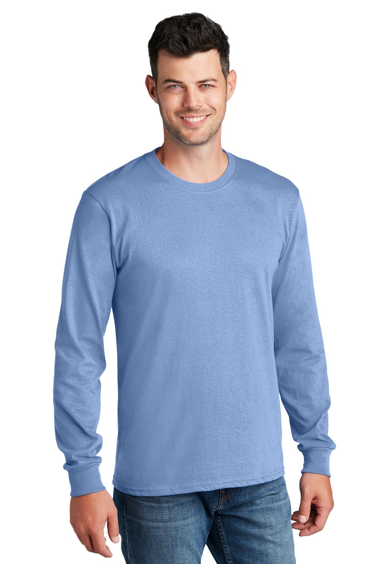 Port T-Shirts Port & Company ®  - Long Sleeve Core Cotton Tee. PC54LS, Basic Colors