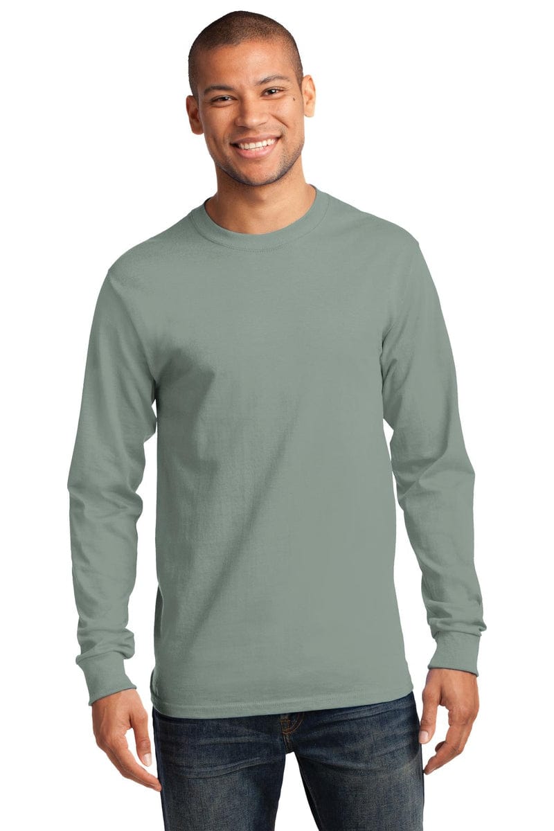 Port T-Shirts Port & Company PC61LS: Cotton Long Sleeve Shirts