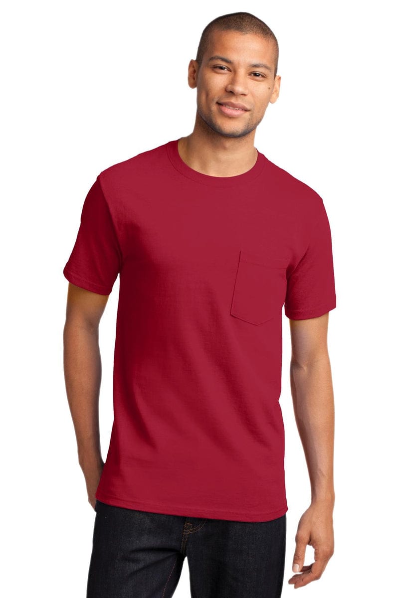 Port T-Shirts Port & Company ®  - Tall Essential Pocket Tee. PC61PT