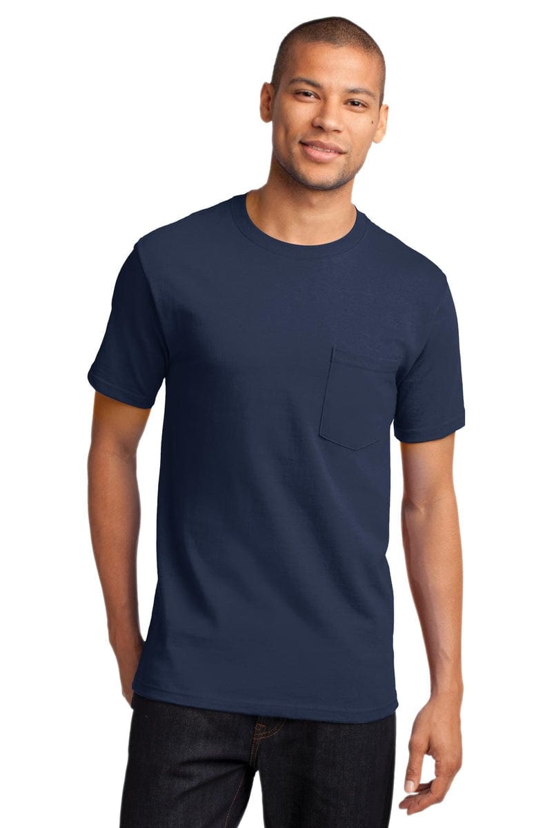 Port T-Shirts Port & Company ®  - Tall Essential Pocket Tee. PC61PT