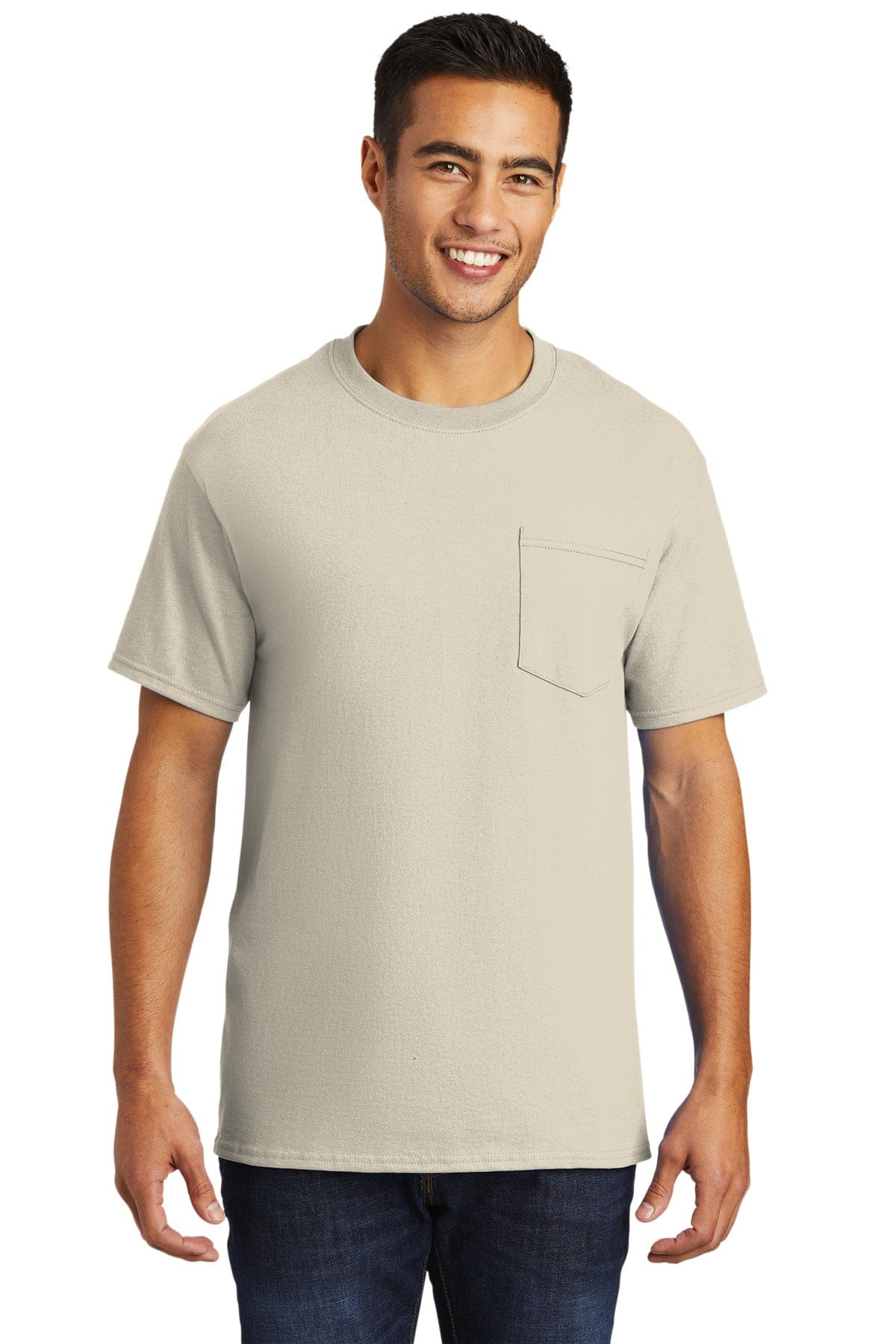 Port T-Shirts Port & Company ®  - Tall Essential Pocket Tee. PC61PT
