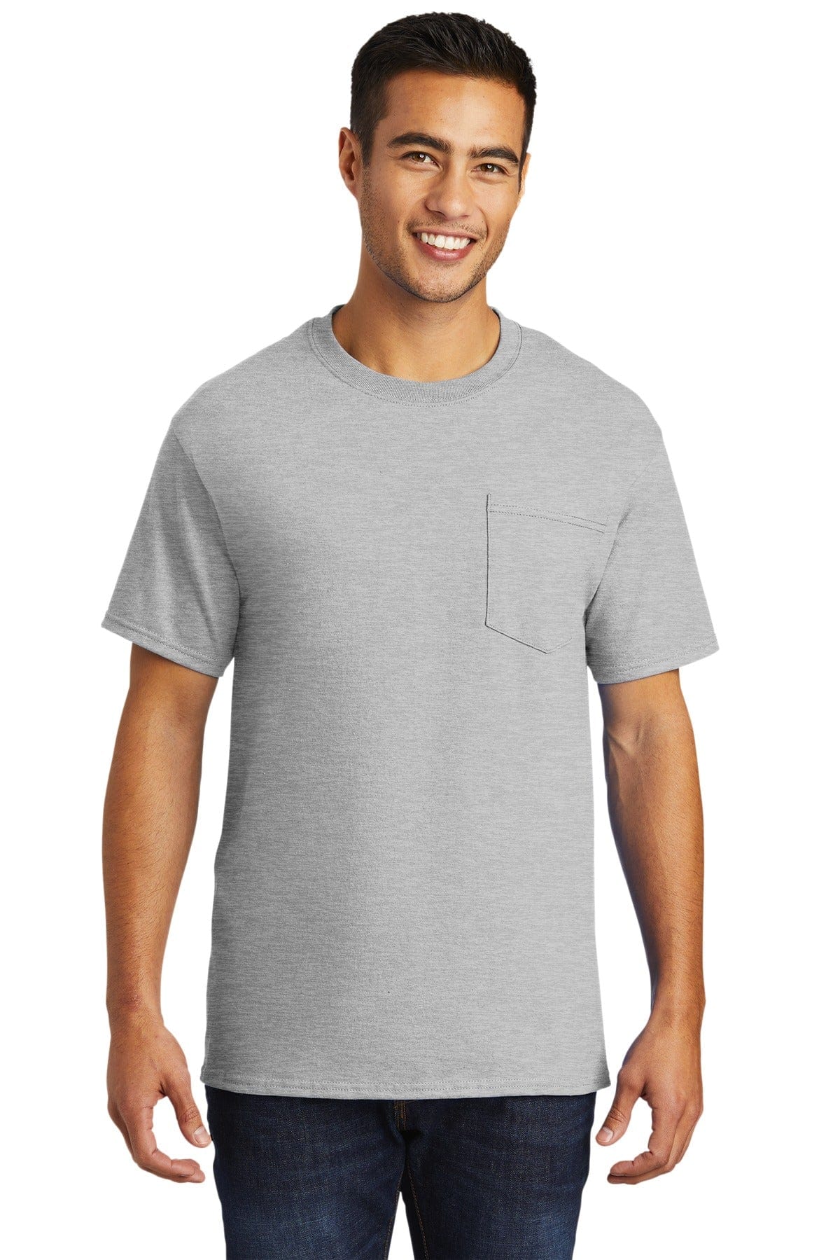Port T-Shirts Port & Company ®  - Tall Essential Pocket Tee. PC61PT