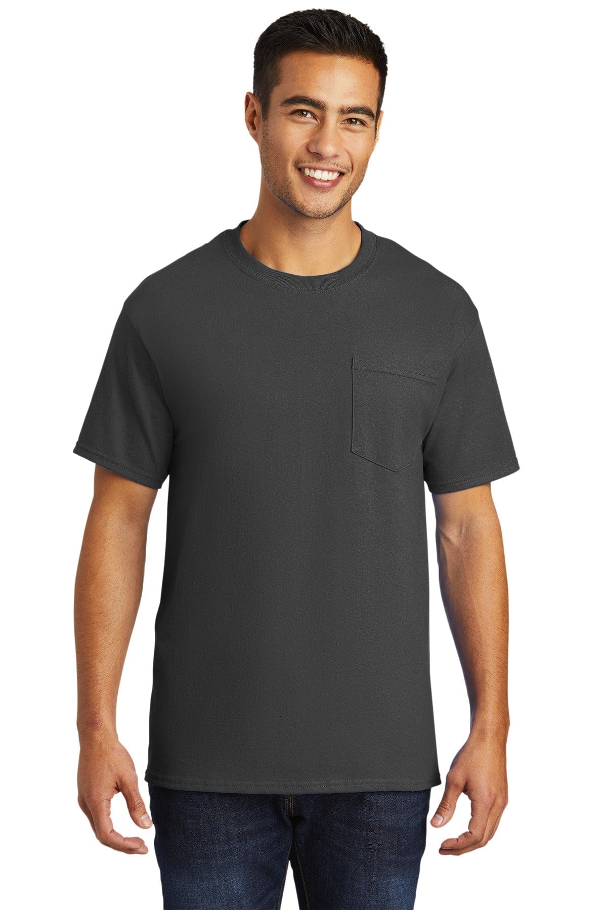 Port T-Shirts Port & Company ®  - Tall Essential Pocket Tee. PC61PT