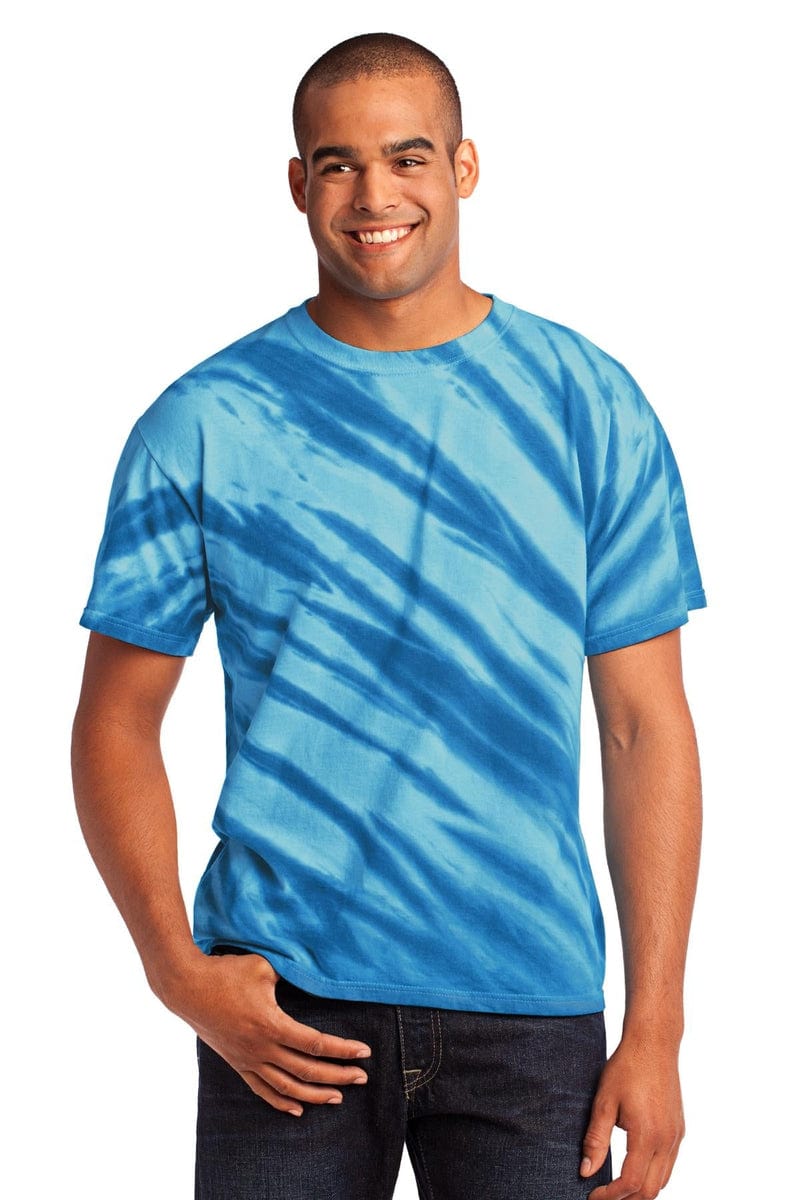 Port T-Shirts Port & Company ®  - Tiger Stripe Tie-Dye Tee. PC148