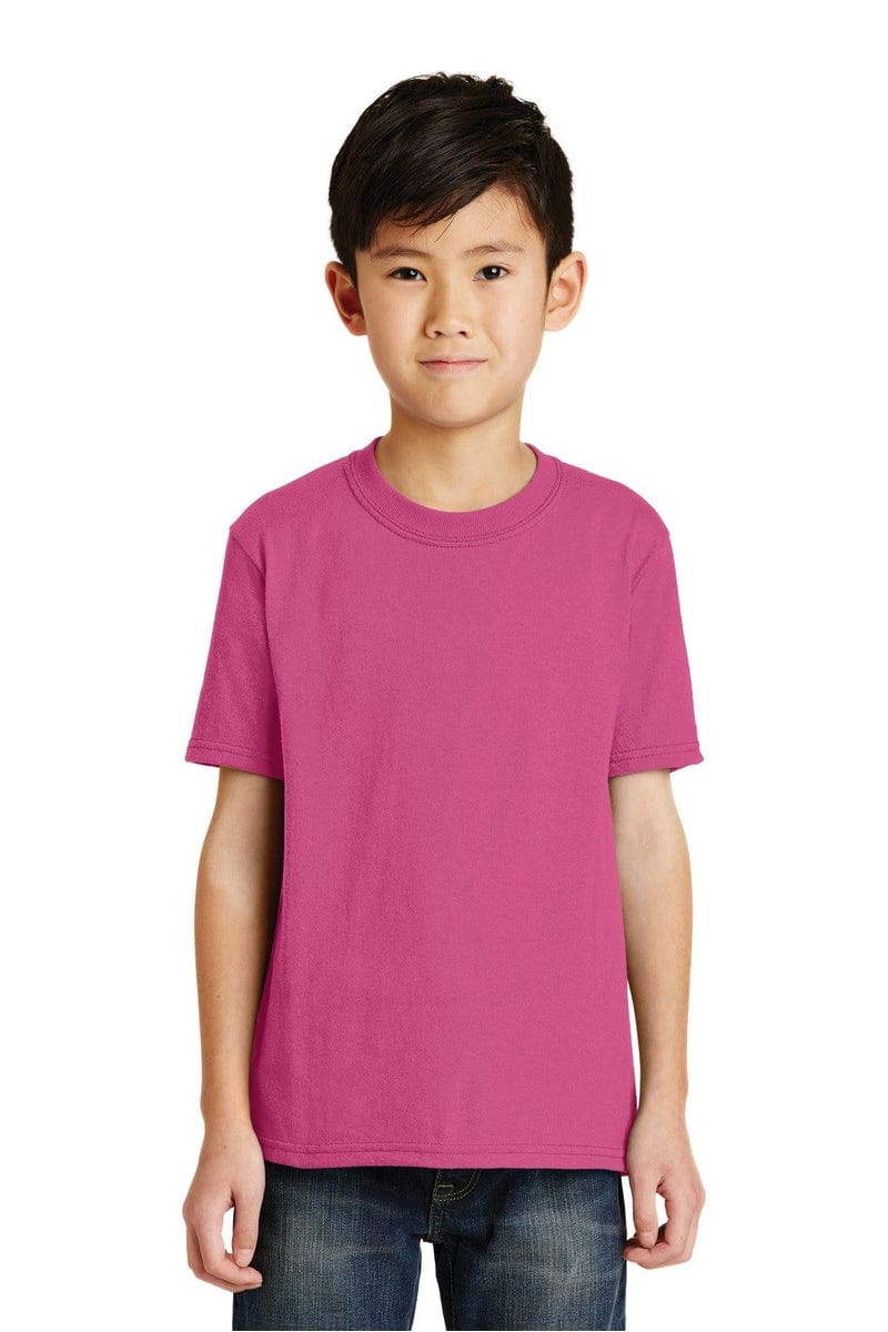 Port T-Shirts Port & Company ®  - Youth Core Blend Tee.  PC55Y