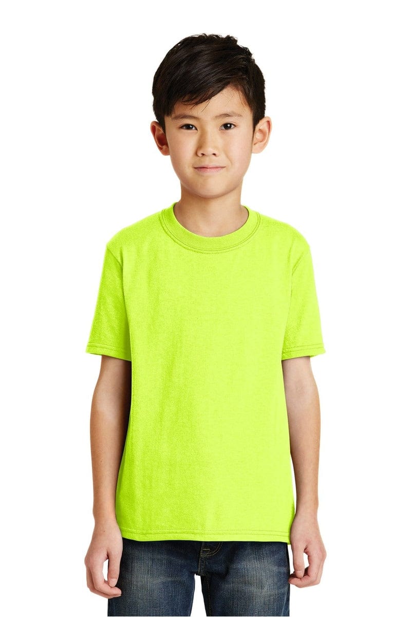 Port T-Shirts Port & Company ®  - Youth Core Blend Tee.  PC55Y, Basic Colors