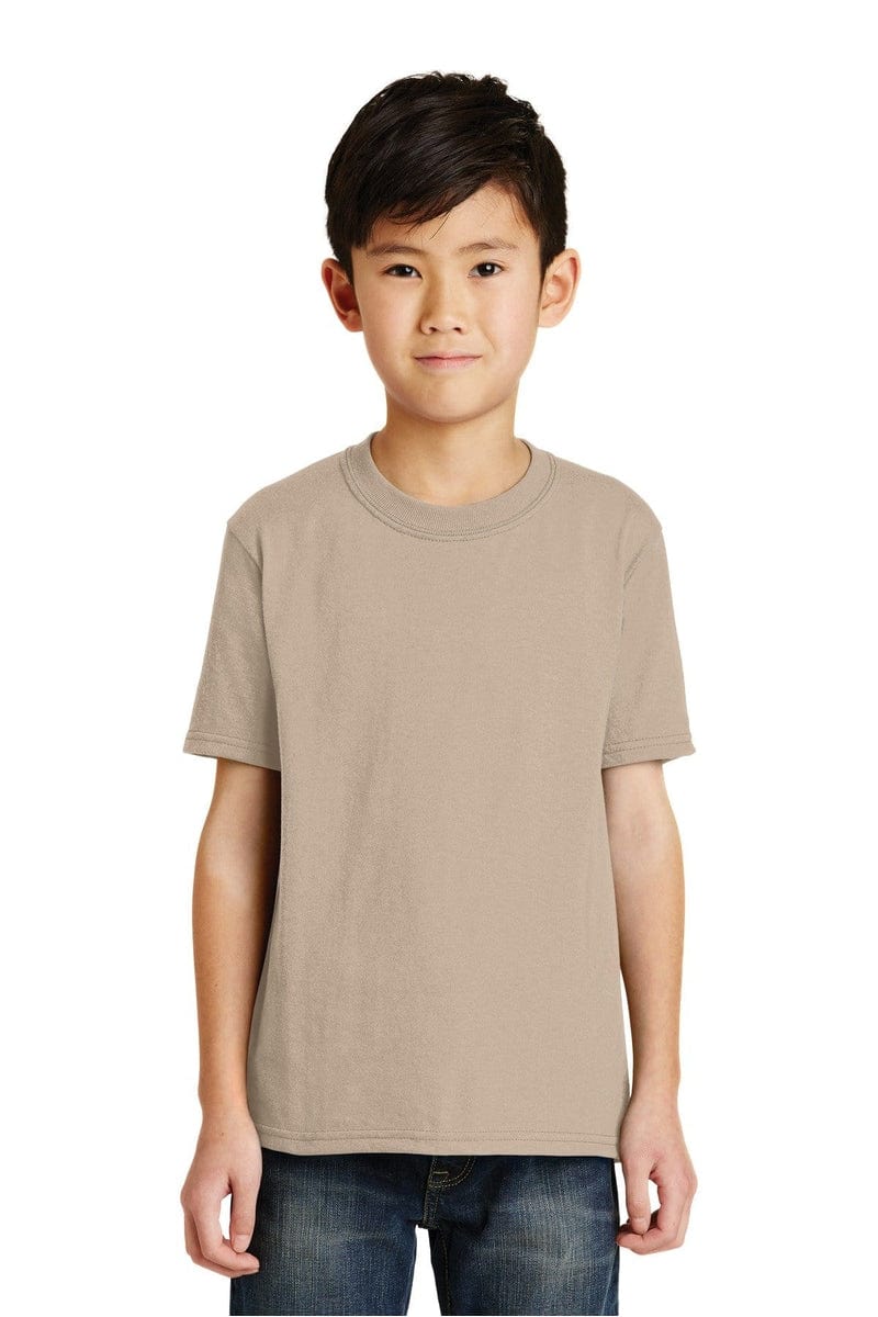 Port T-Shirts Port & Company ®  - Youth Core Blend Tee.  PC55Y, Basic Colors