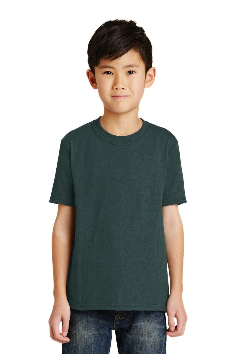 Port T-Shirts Port & Company ®  - Youth Core Blend Tee.  PC55Y, Basic Colors