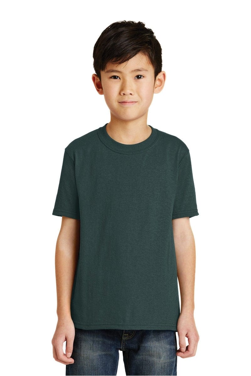 Port T-Shirts Port & Company ®  - Youth Core Blend Tee.  PC55Y, Basic Colors