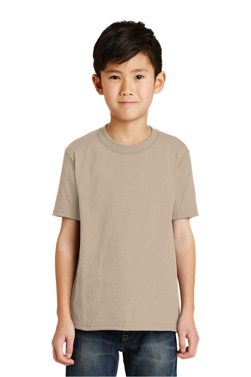 Port T-Shirts Port & Company ®  - Youth Core Blend Tee.  PC55Y, Basic Colors