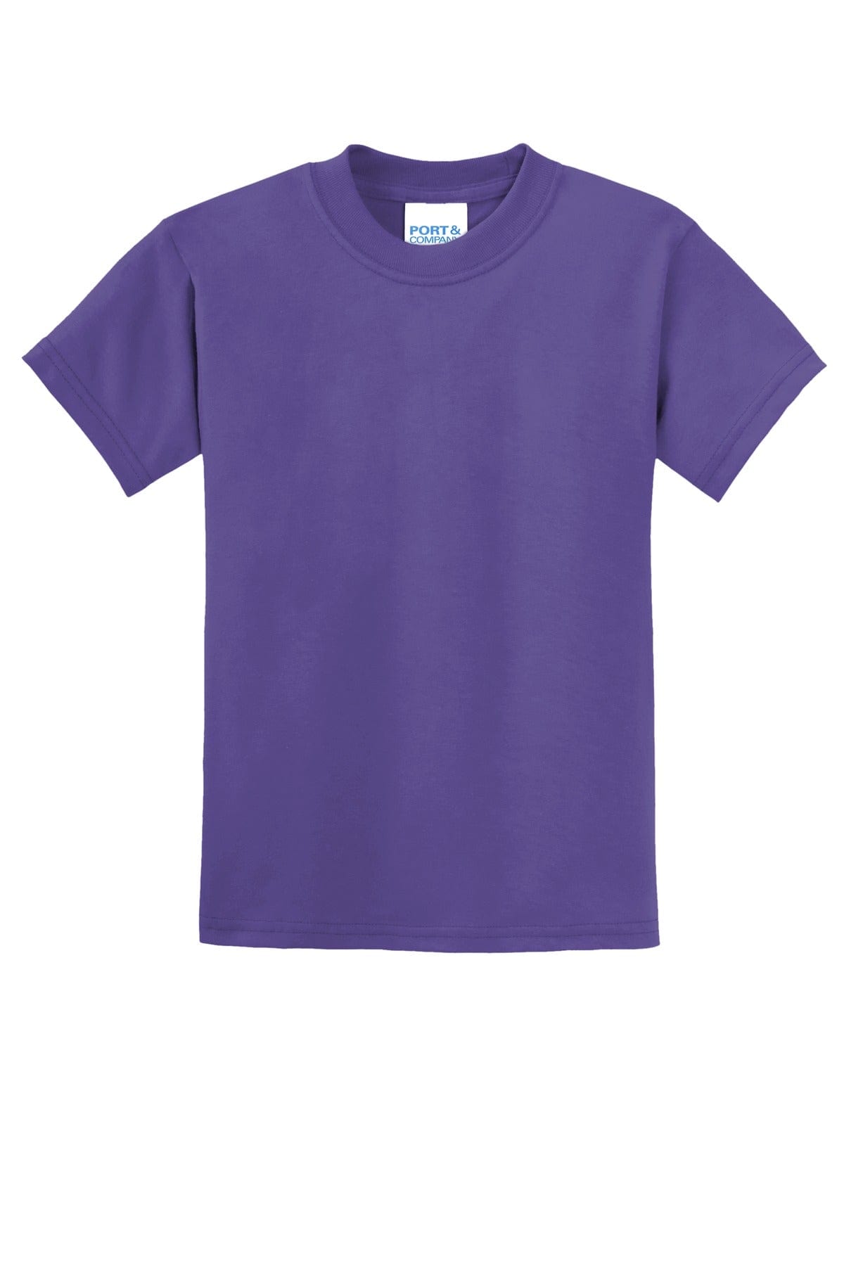 Port T-Shirts Port & Company ®  - Youth Core Blend Tee.  PC55Y, Basic Colors