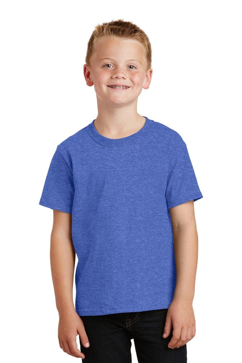 Port T-Shirts Port & Company ®  - Youth Core Cotton Tee. PC54Y, Traditional Colors