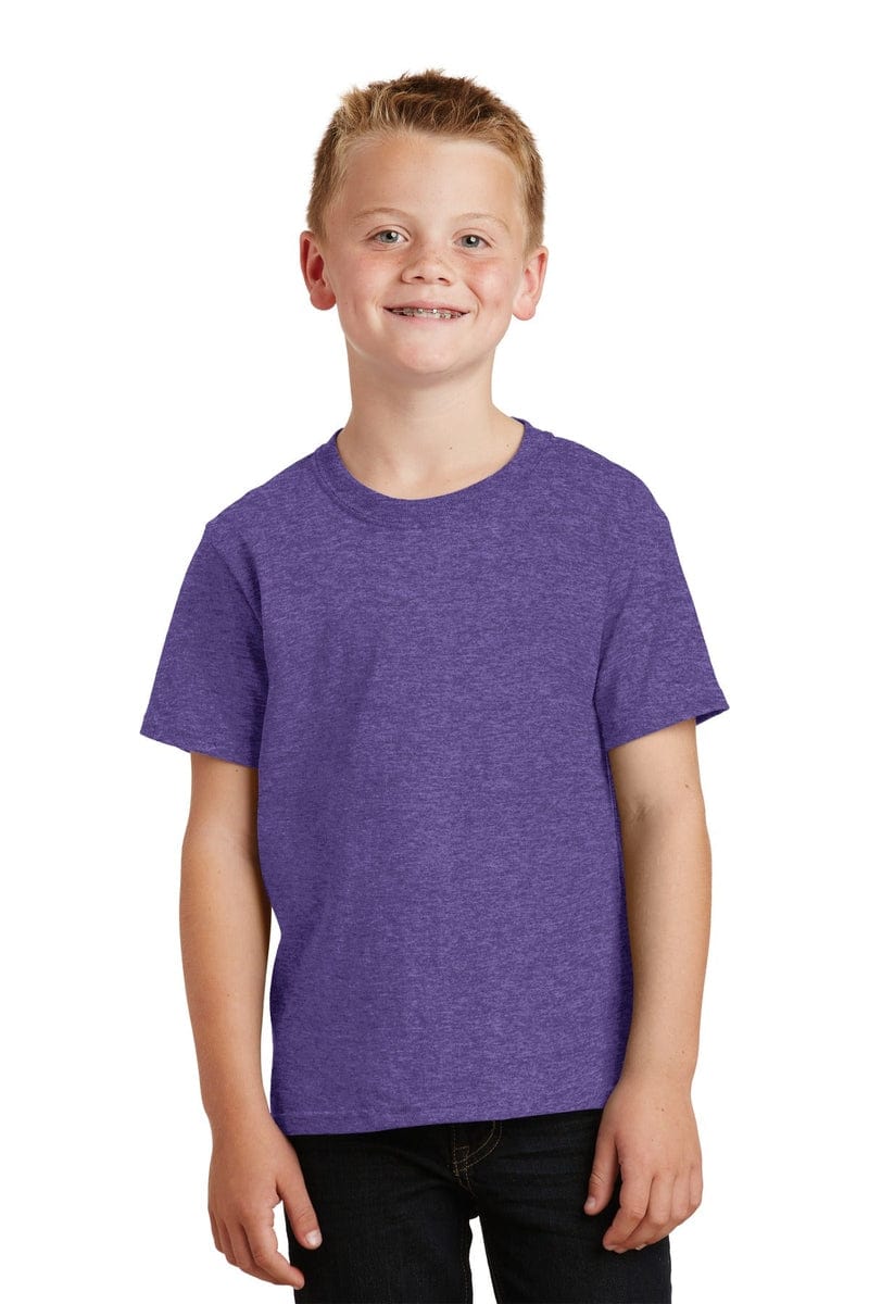 Port T-Shirts Port & Company ®  - Youth Core Cotton Tee. PC54Y, Traditional Colors