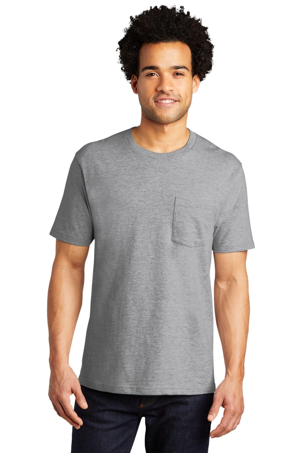 Port T-Shirts S / Athletic Heather Port & Company ®  Bouncer Pocket Tee PC600P