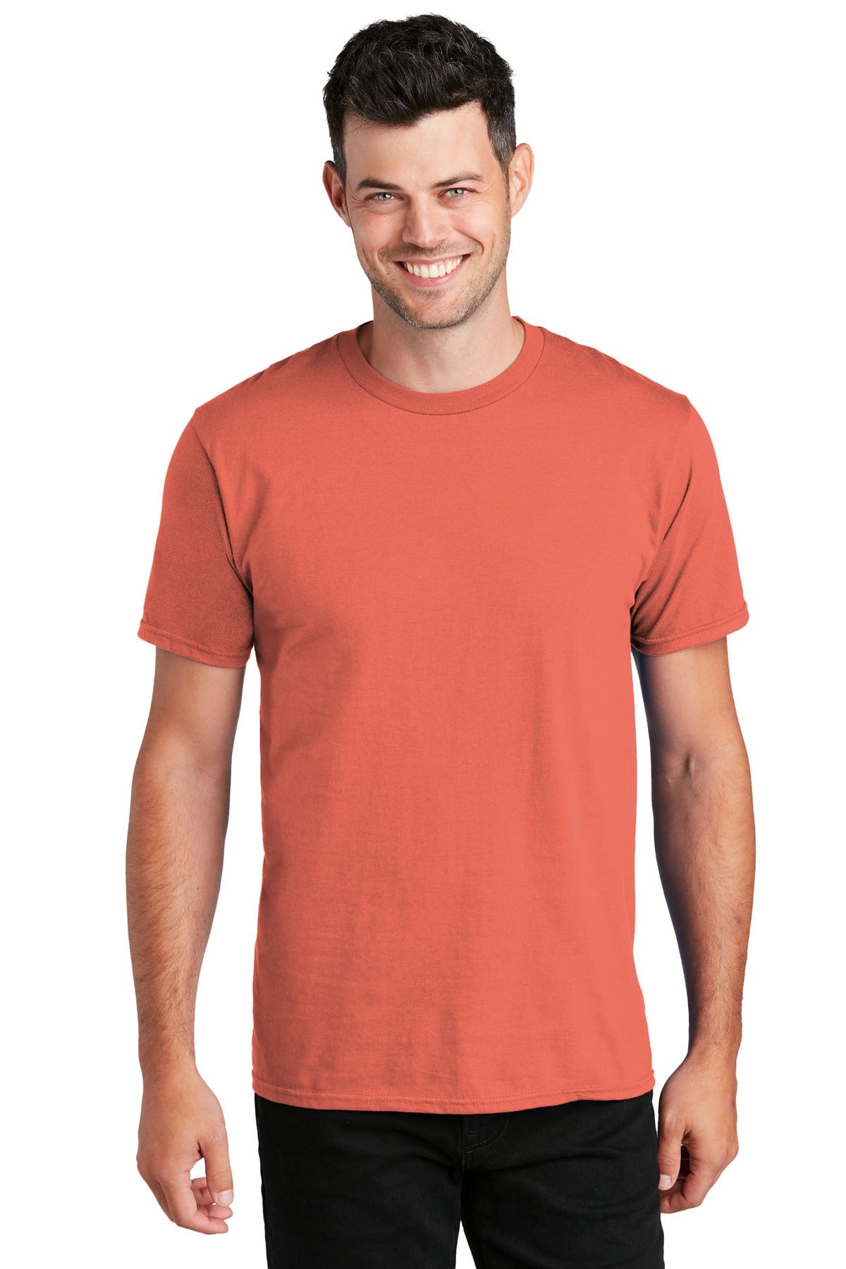 Port T-Shirts S / Coral Port & Company ®  Fan Favorite Tee. PC450, Traditional Colors