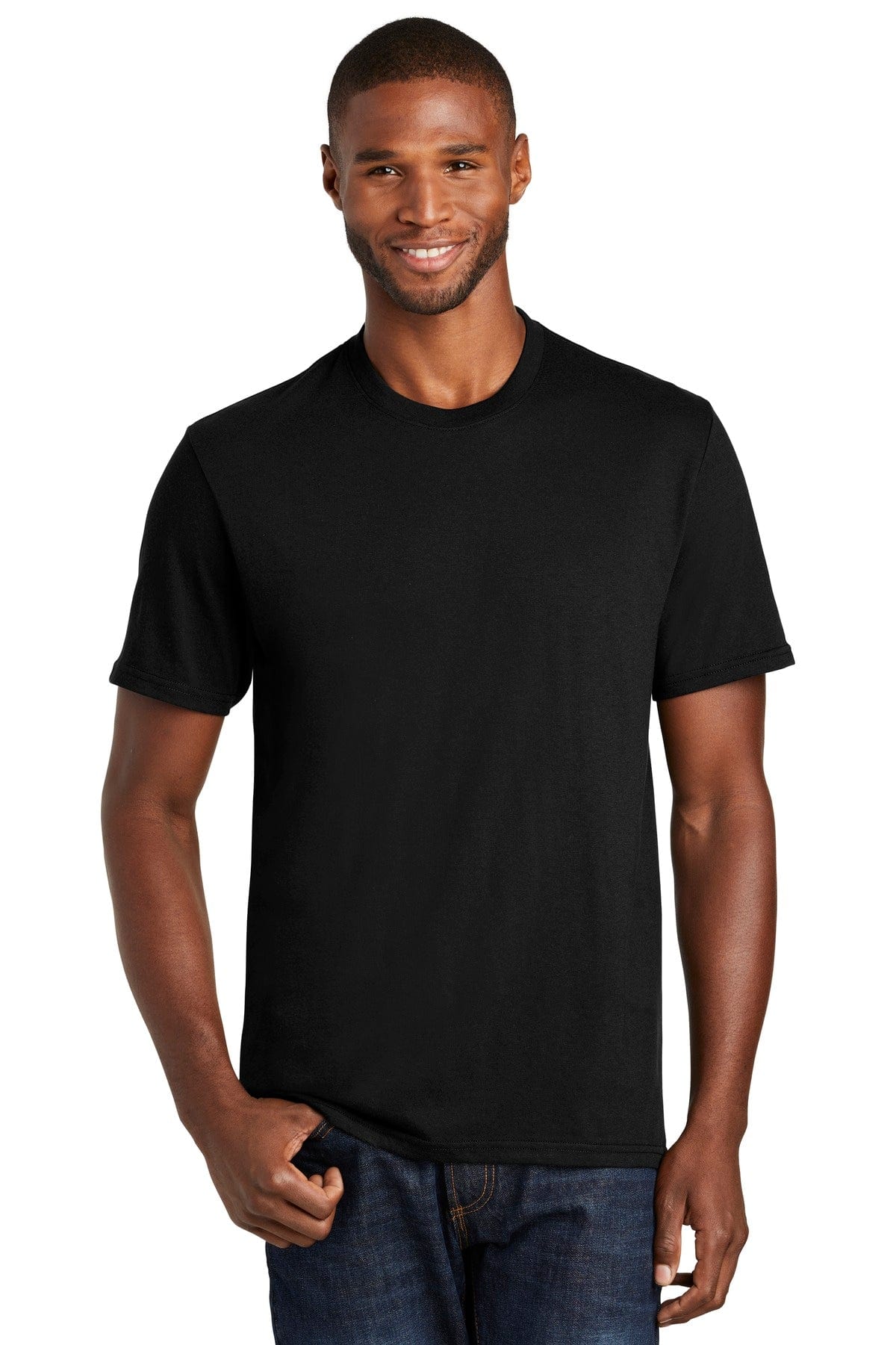 Port T-Shirts S / Jet Black Port & Company  ®  Fan Favorite  ™  Blend Tee. PC455
