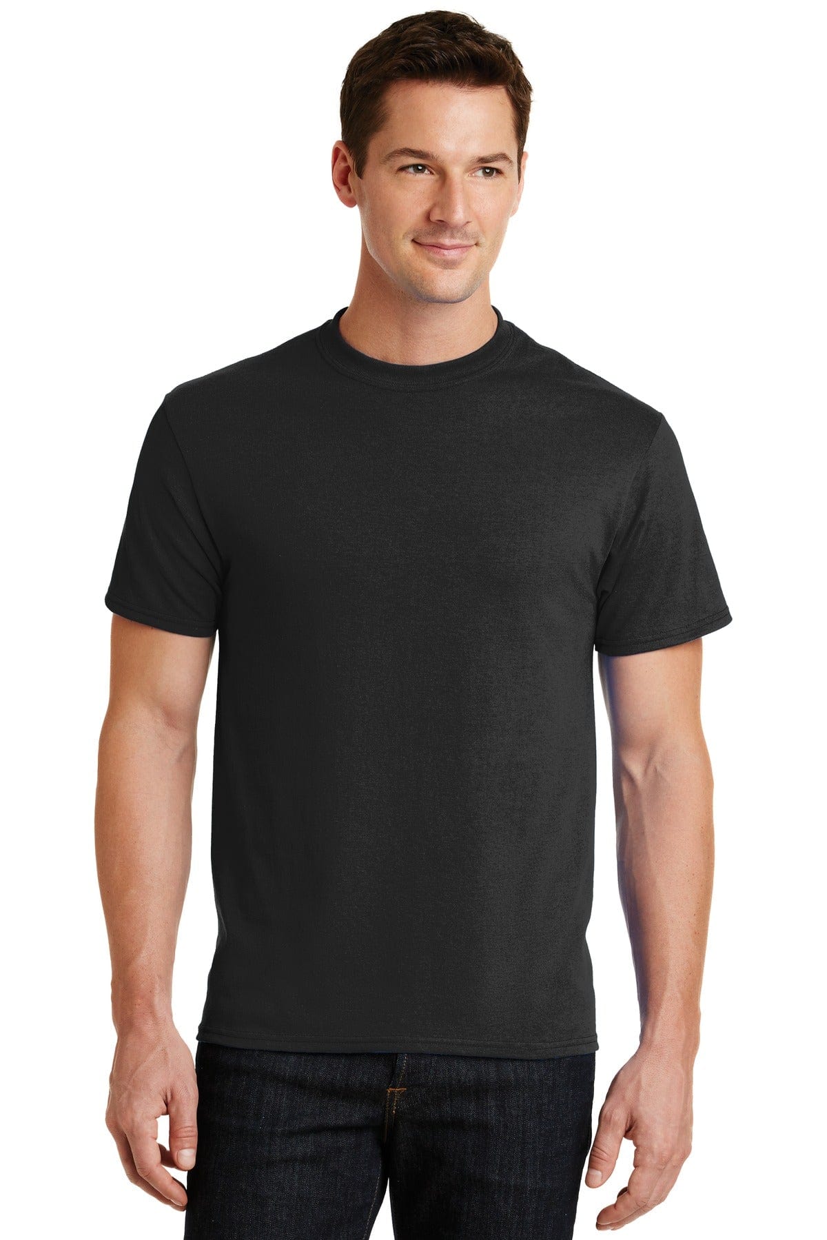 Port T-Shirts S / Jet Black Port & Company PC55: Core Blend Tee