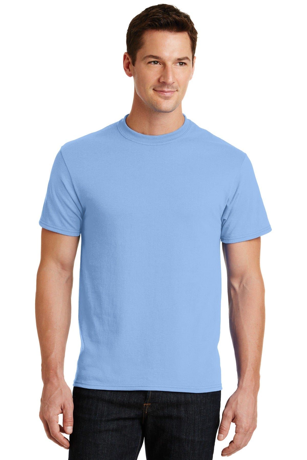 Port T-Shirts S / Light Blue Port & Company PC55: Core Blend Tee