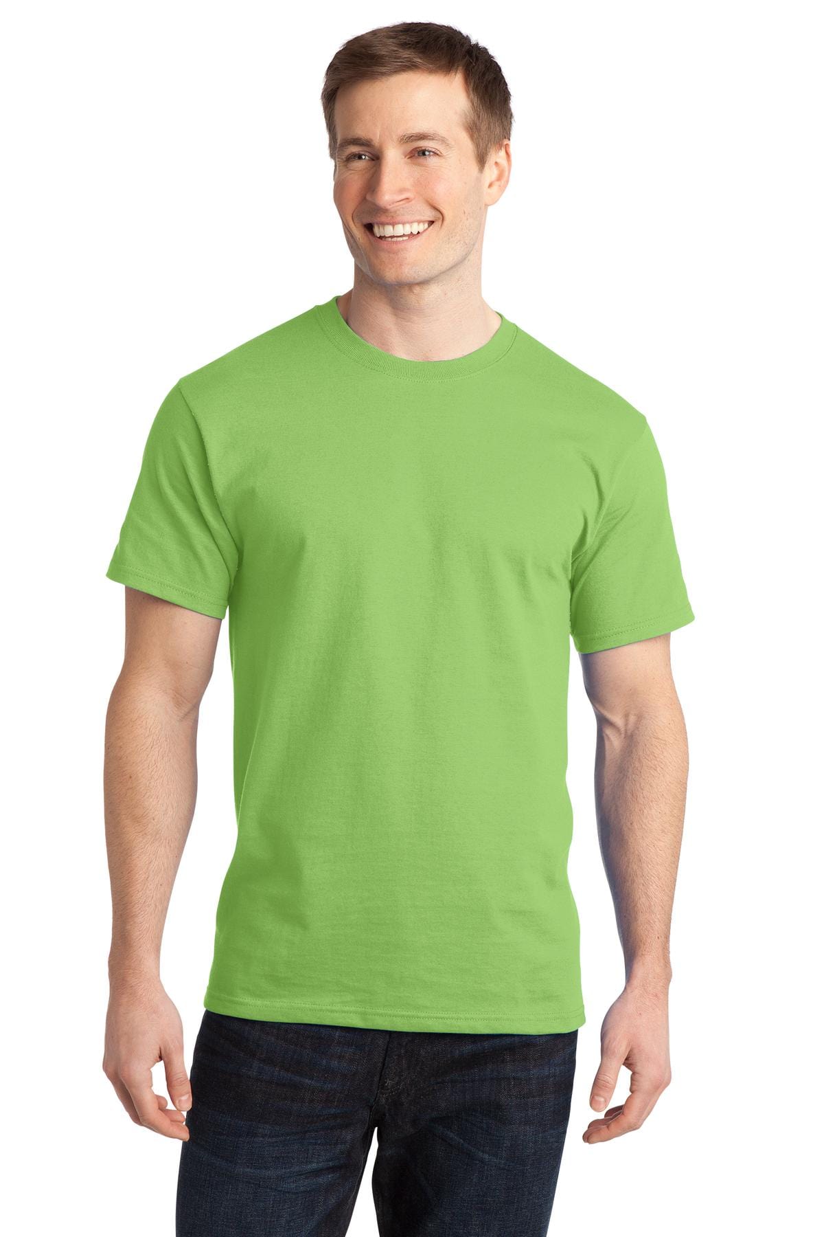 Port T-Shirts S / Lime Port & Company ®  - Ring Spun Cotton Tee. PC150