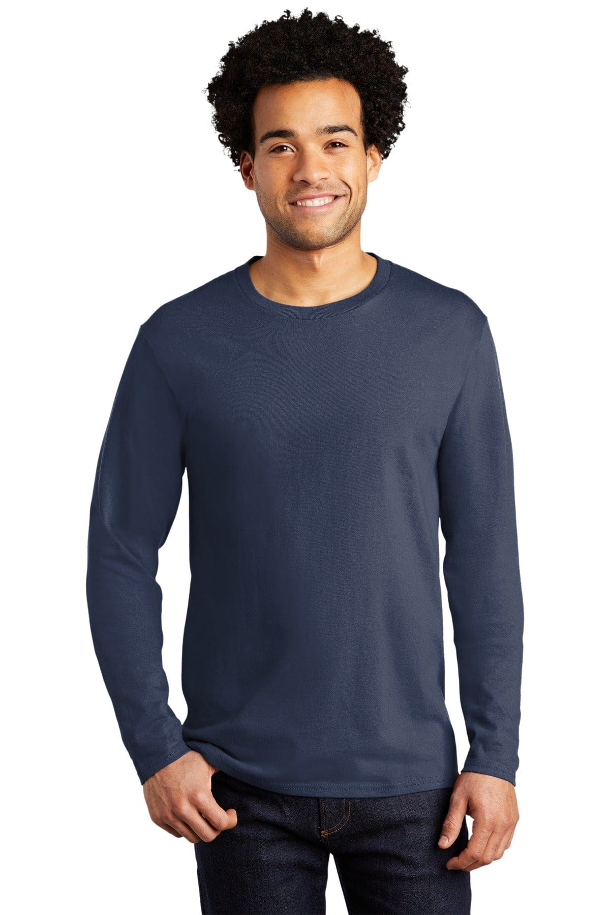 Port T-Shirts S / Navy Blue Port & Company ®  Long Sleeve Bouncer Tee PC600LS