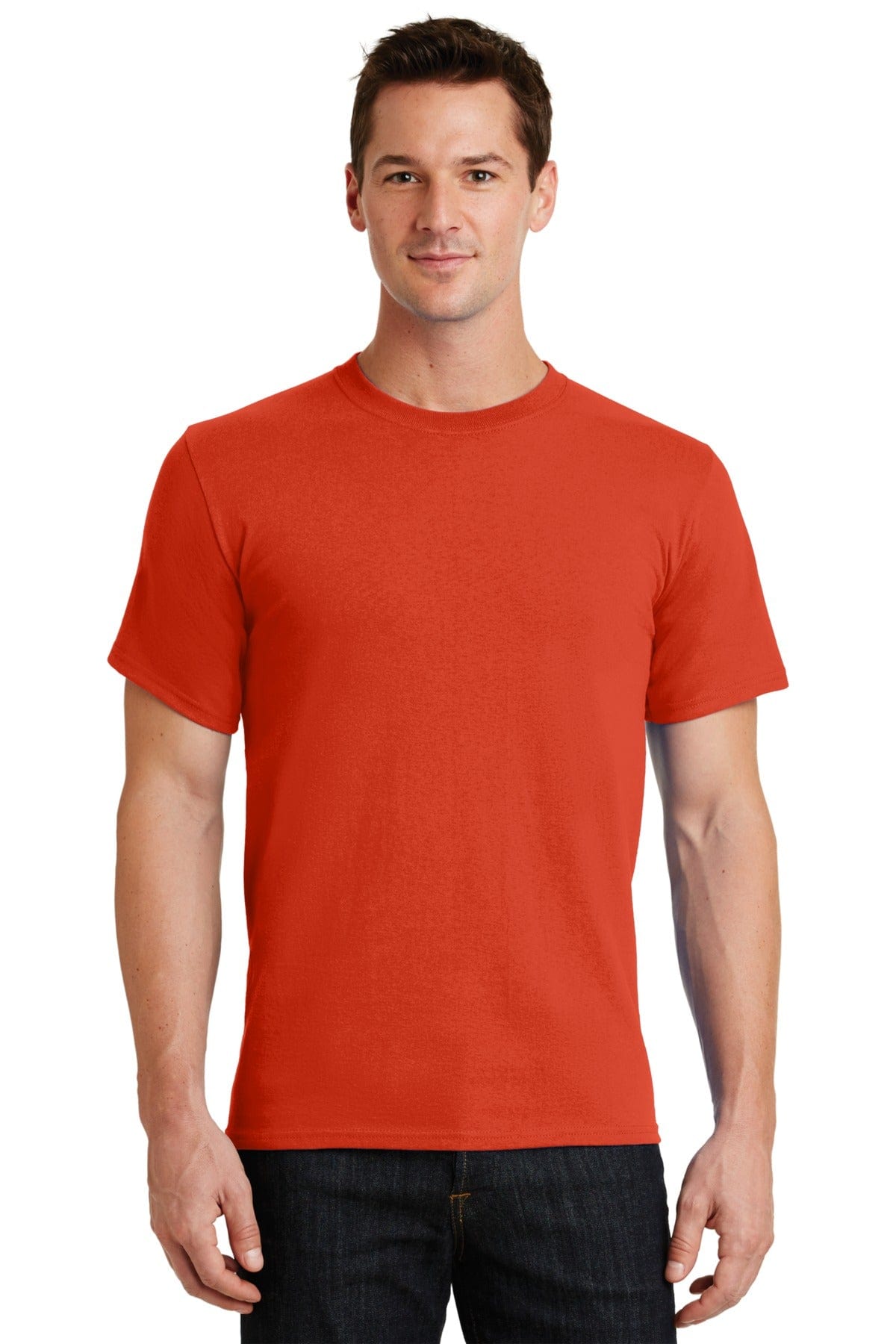 Port T-Shirts S / Orange PC61: Port & Company Essential Tee