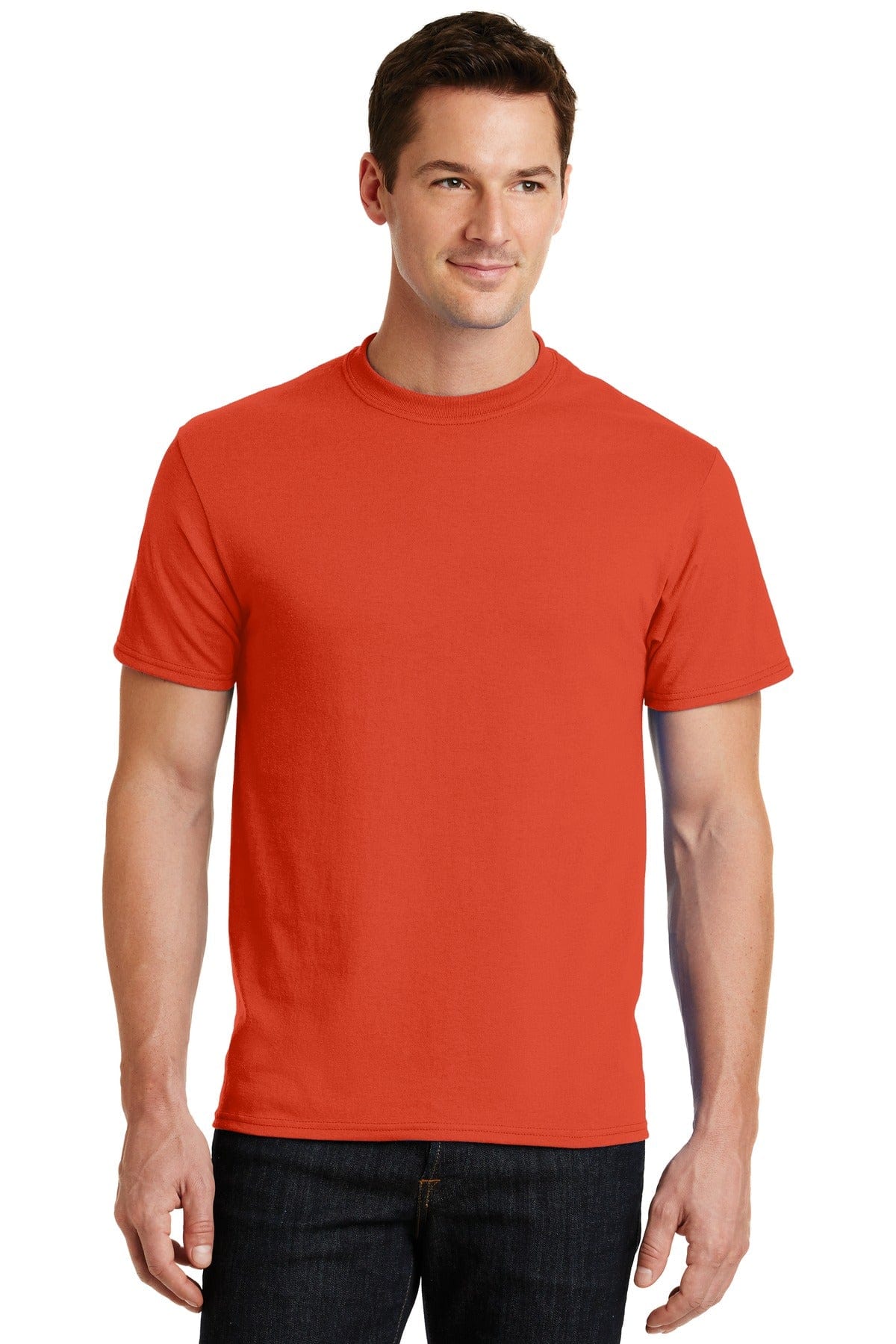Port T-Shirts S / Orange Port & Company PC55: Core Blend Tee