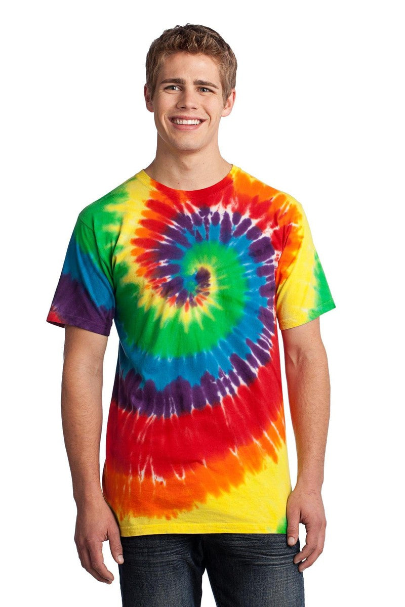 Port T-Shirts S / Rainbow Port & Company PC147: Tie-Dye Tee
