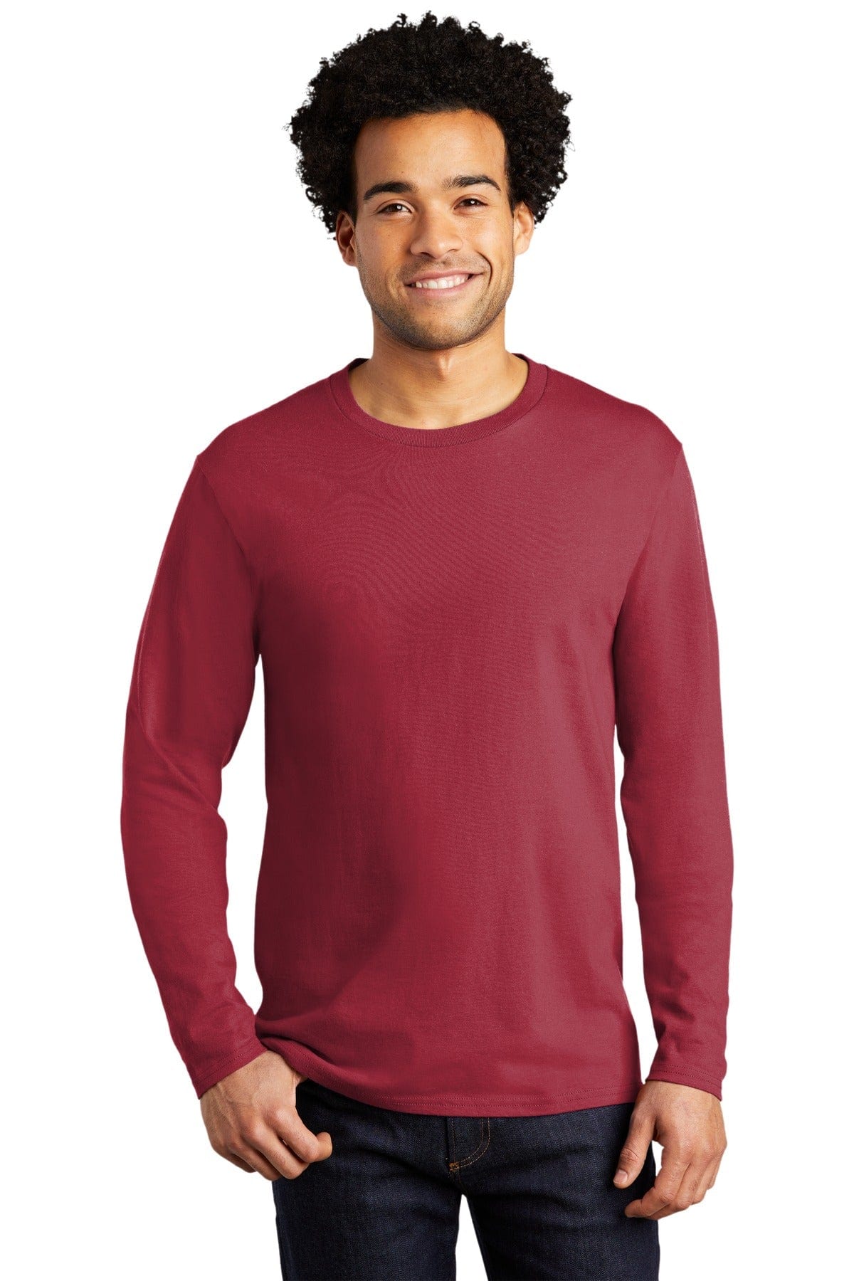 Port T-Shirts S / Rich Red Port & Company ®  Long Sleeve Bouncer Tee PC600LS