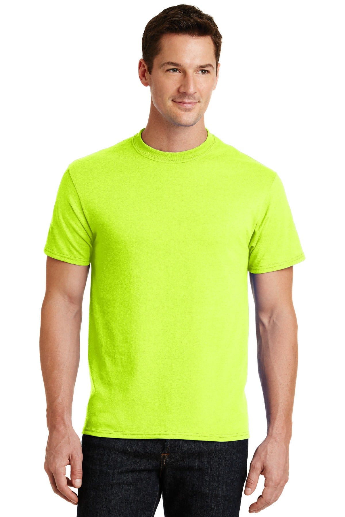 Port T-Shirts S / Safety Green Port & Company PC55: Core Blend Tee
