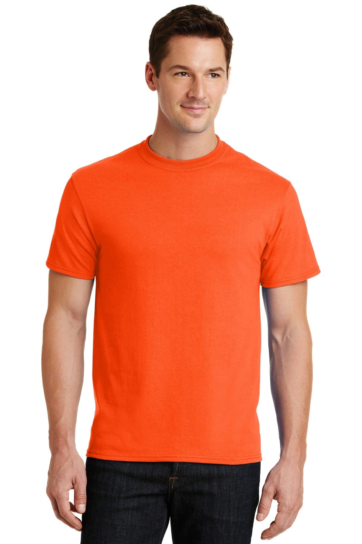Port T-Shirts S / Safety Orange Port & Company PC55: Core Blend Tee