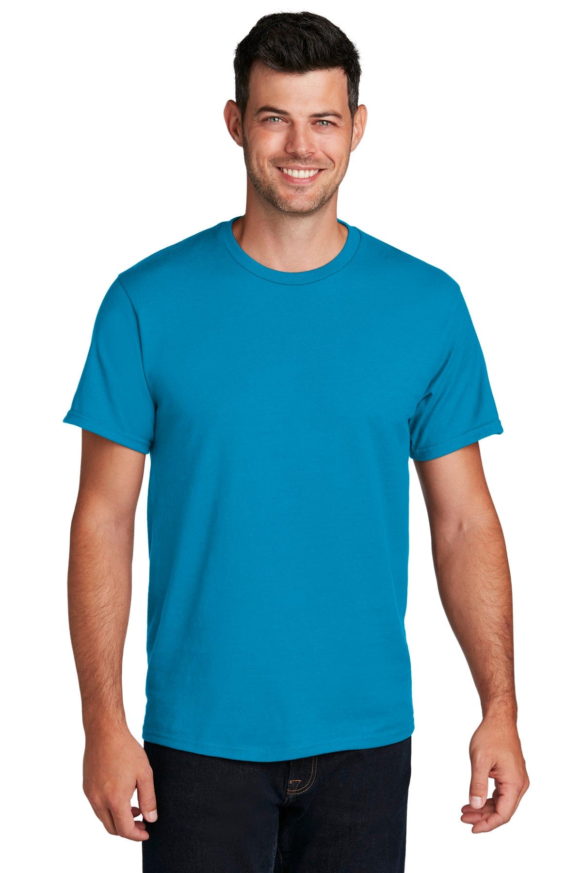 Port T-Shirts S / Turquoise Port & Company ®  - Ring Spun Cotton Tee. PC150, Basic Colors