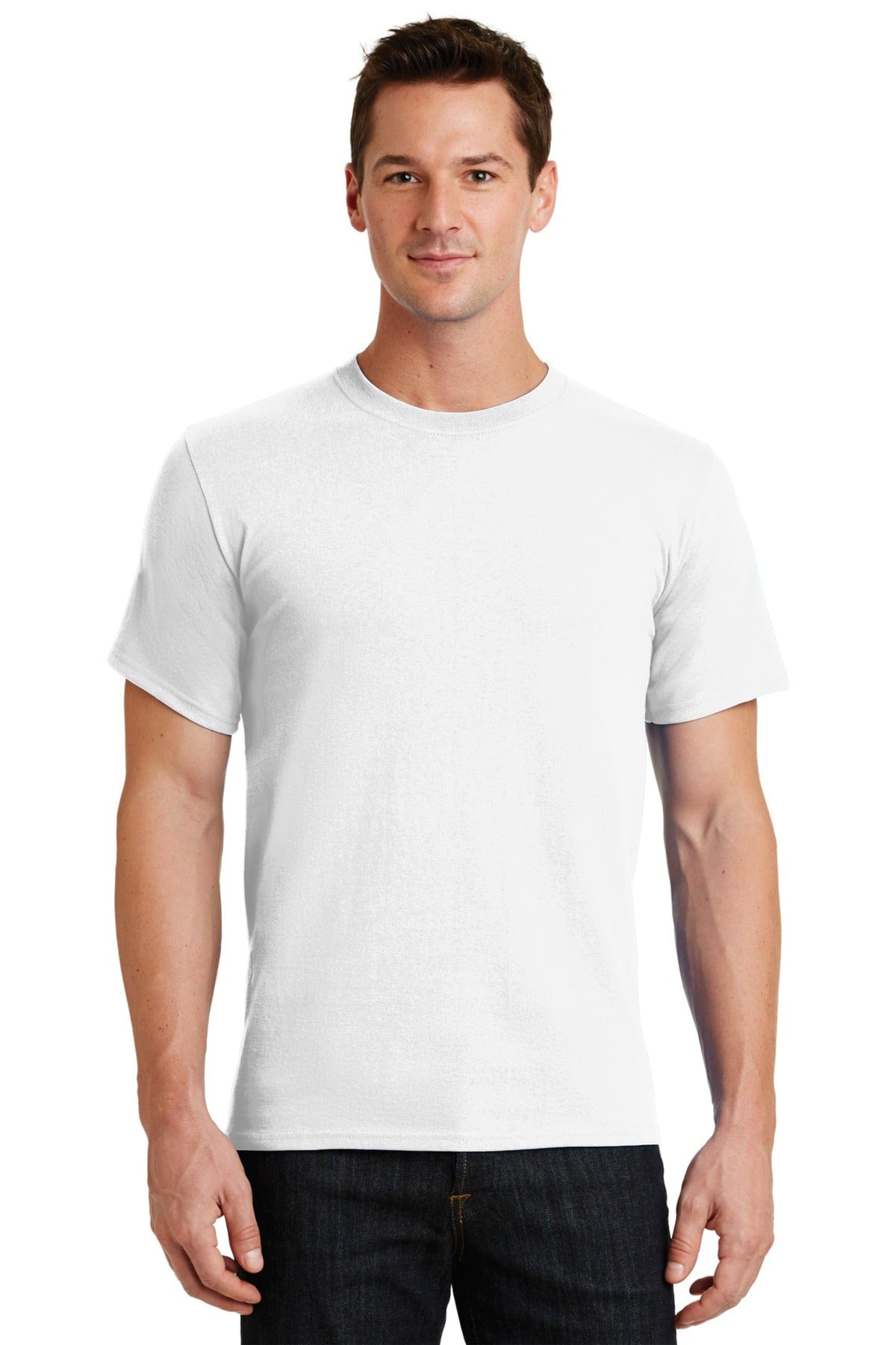 Port T-Shirts S / White PC61: Port & Company Essential Tee.