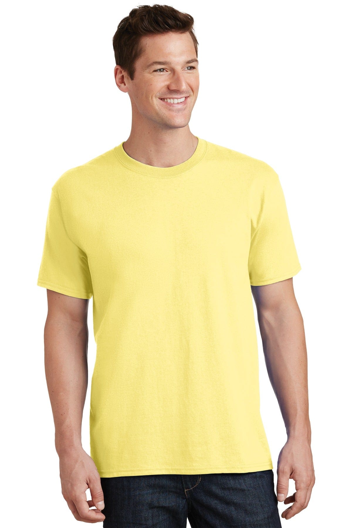 Port T-Shirts S / Yellow Port & Company ®  - Core Cotton Tee. PC54